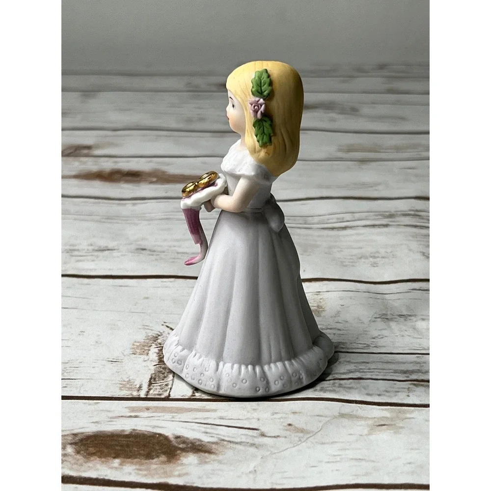 Enesco Growing Up Birthday‎ Girls Porcelain Figurines Lot of 4